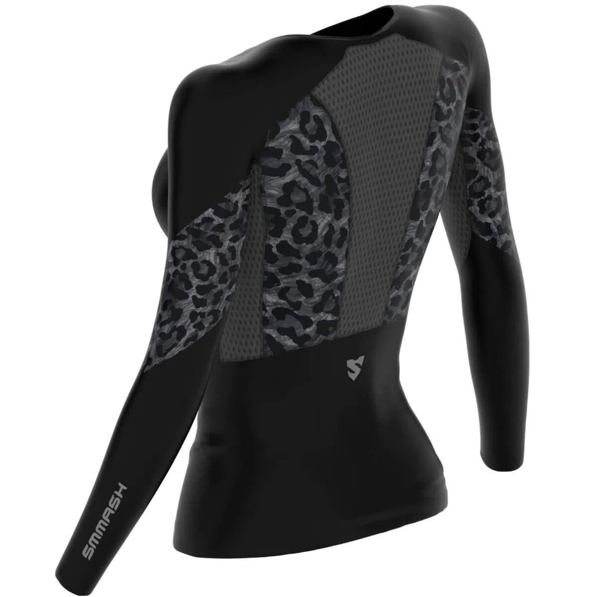 SMMASH Camiseta de Compresión Mujer Manga Larga, Ropa Deportiva Profesional Running Fitness Gimnasio Yoga, Camiseta Deportiva Outdoor, Camiseta Deporte