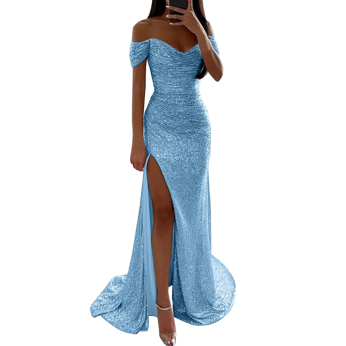 Vestido de verano para mujer, con lentejuelas, para playa, cóctel, verano, informal, occidental, para vacaciones, salir, cita, noche, modesto, trabajo, club, mujer, adolescente, sexy, favorecedor
