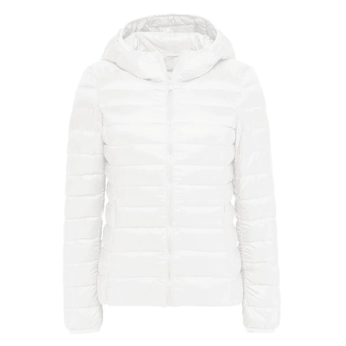 Chaqueta Mujer Abrigo Entretiempo Invierno Cazadora Plumiferos，Abrigo mujer invierno con capucha ligero aislamiento reciclado plumón corto delgado chaqueta acolchada