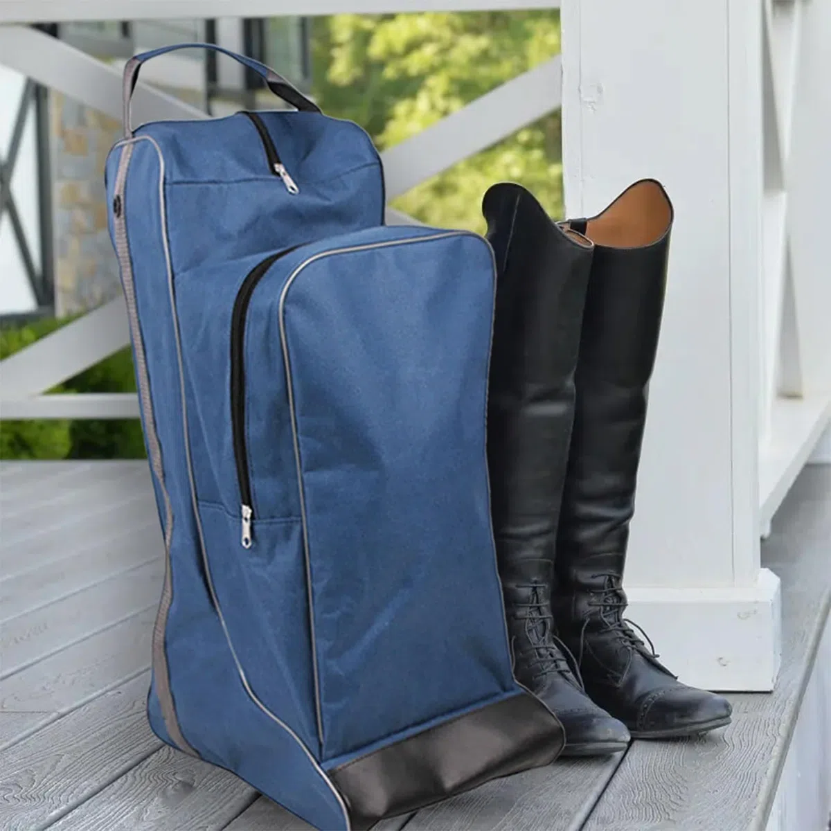 Bolsa de Botas Gran Capacidad, Asas Y Cubrezapatos | Impermeable para Almacenamiento de Botas Viajes, Gimnasio, Equitación, Exhibición, Deportes, Hombre, Mujer
