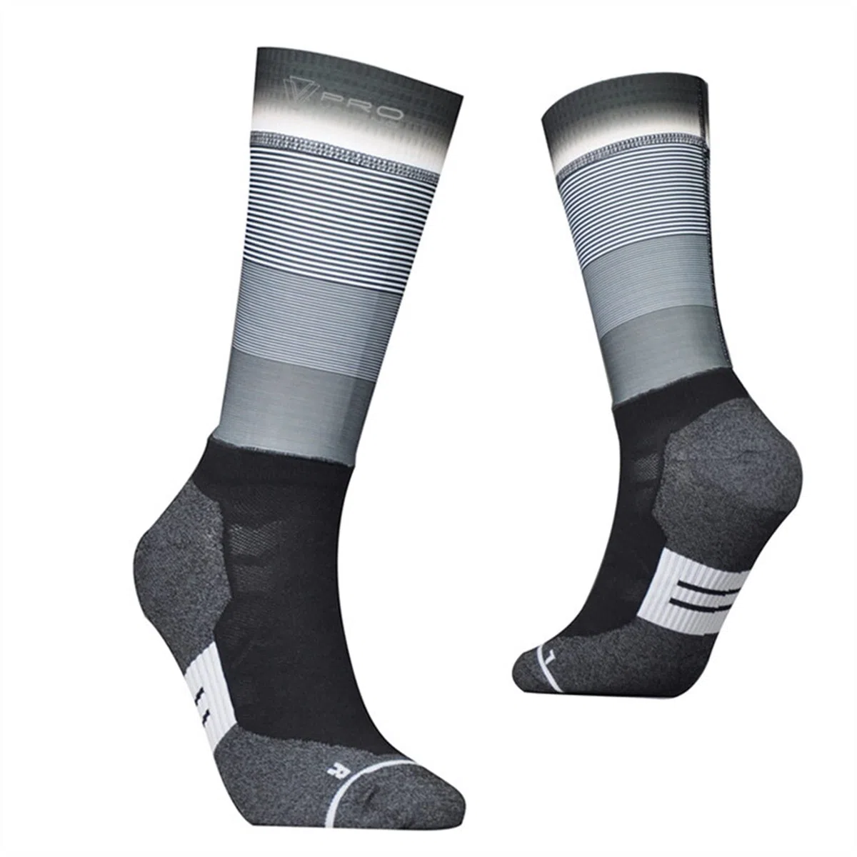 Calcetines deportivos calcetines de ciclismo hombres mujeres calcetines de bicicleta calcetines de baloncesto calcetines de carreras de calcetines de la calle patinaje de rodillo de moda calcetines de