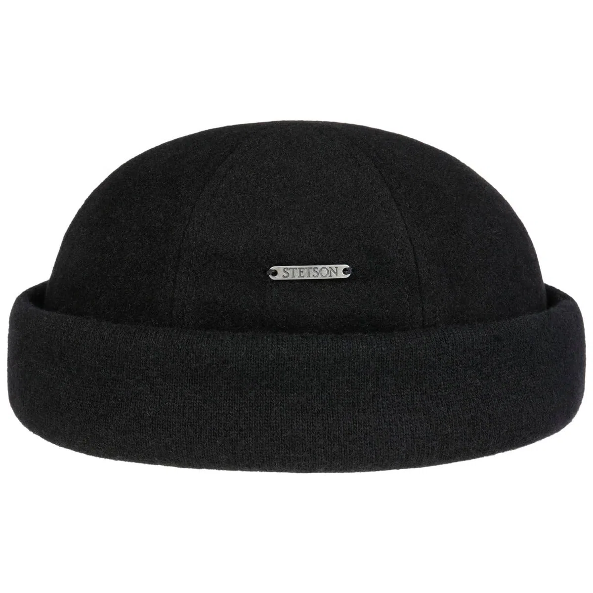Stetson Gorro Docker Sparr Melange Hombre - Made in The EU Forro Polar de Invierno con Vuelta, Gorra Docker, Forro, otoño/Invierno