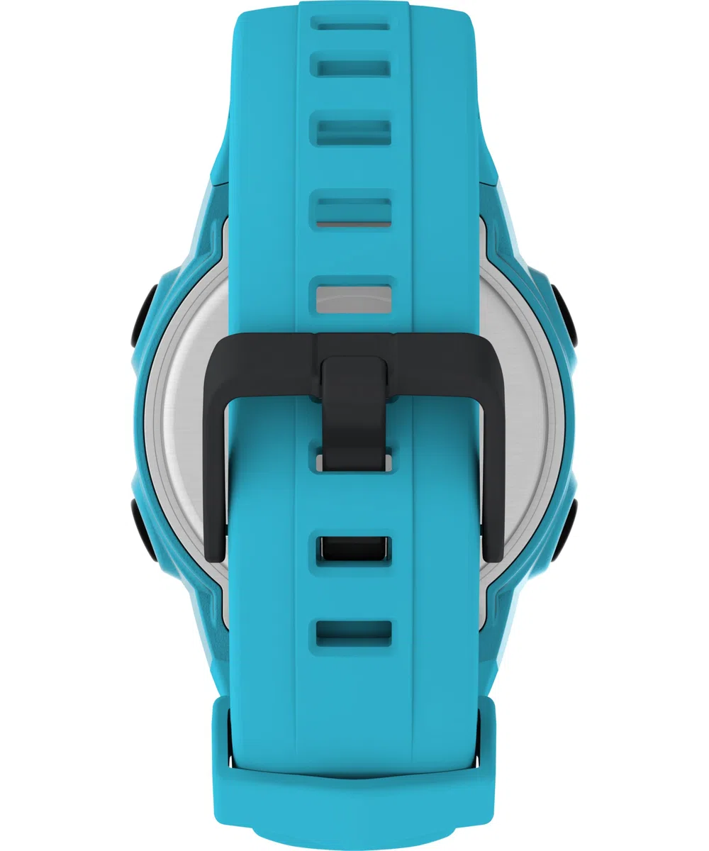 Timex Sport - Reloj Unisex de 40 mm, Correa de PU Azul, Esfera Digital, Caja Azul TW5M62900