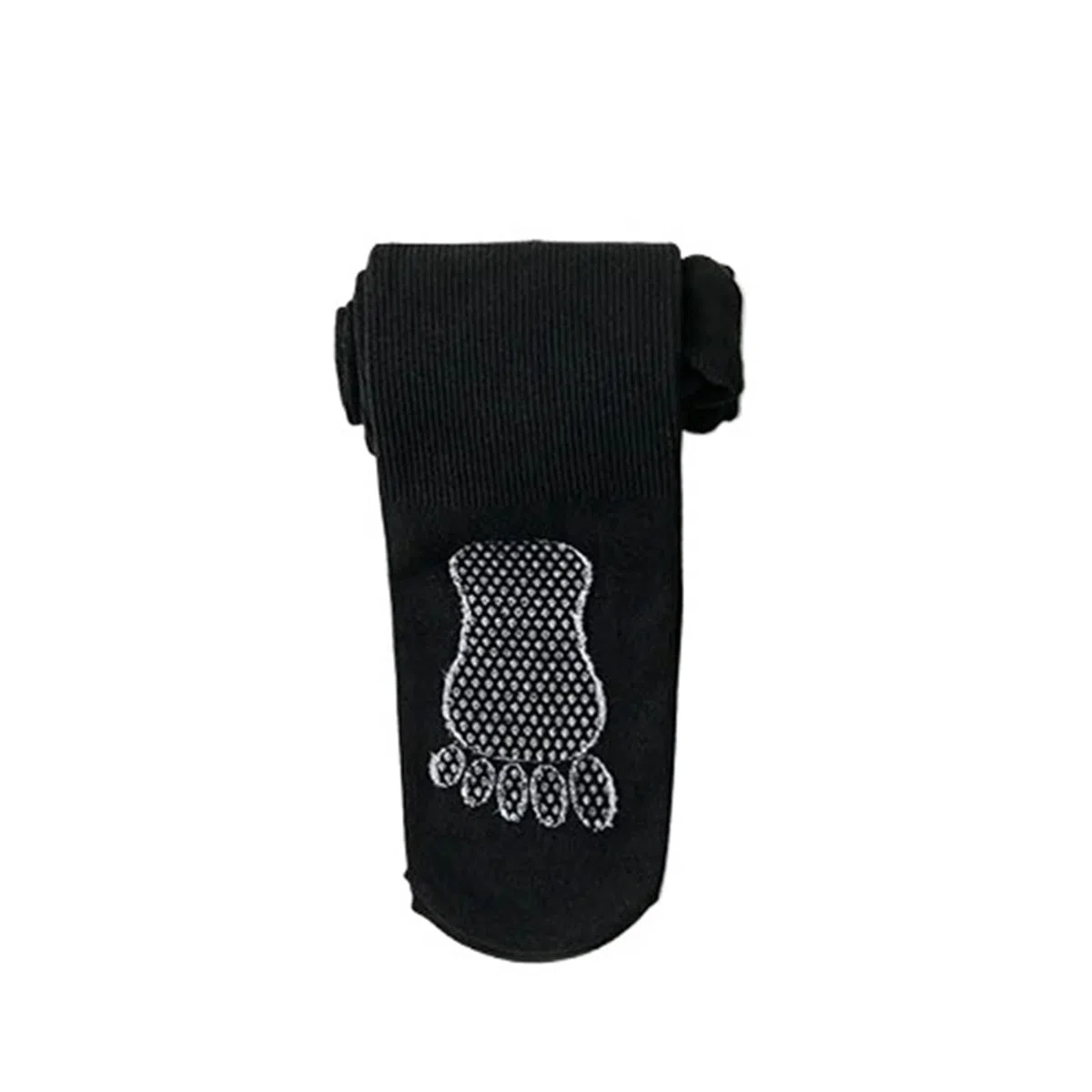 Medias Sólidas for Niñas - Medias de Baile Antideslizantes | Leggings cómodos y elásticos for 3-15 años(Black,12-15Y(XXL))