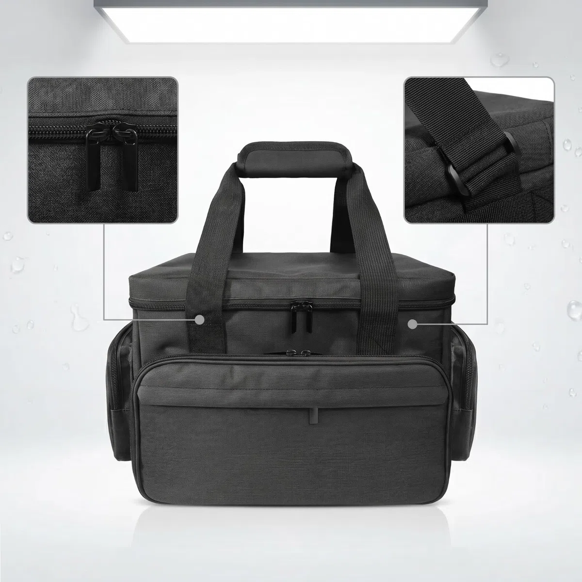 Neceser Viaje con Compartimentos Acolcdo Neceser Viaje Organización Práctica Organizador Cosméticos para Viajeros, Maquilladores, Maleta