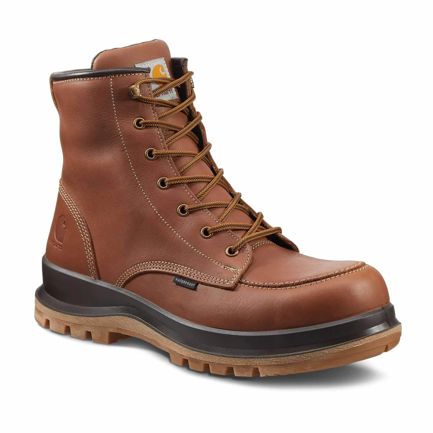 Carhartt Hamilton - Bota de seguridad S3, impermeable, tecnología Rugged Flex Para Hombre, Marrón claro, 47