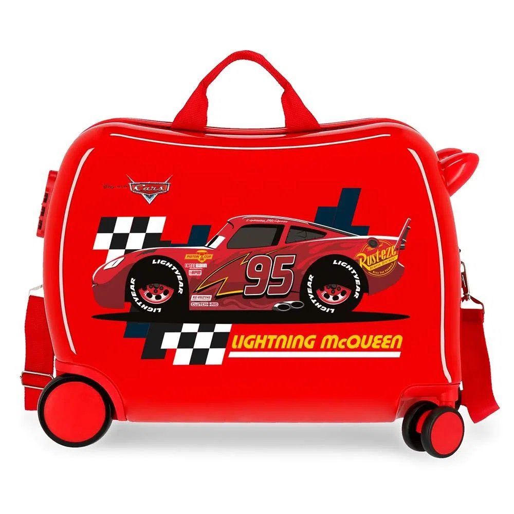 Disney Equipaje- Equipaje para niños, Niños, Mcqueen Roja, Children Suitcase