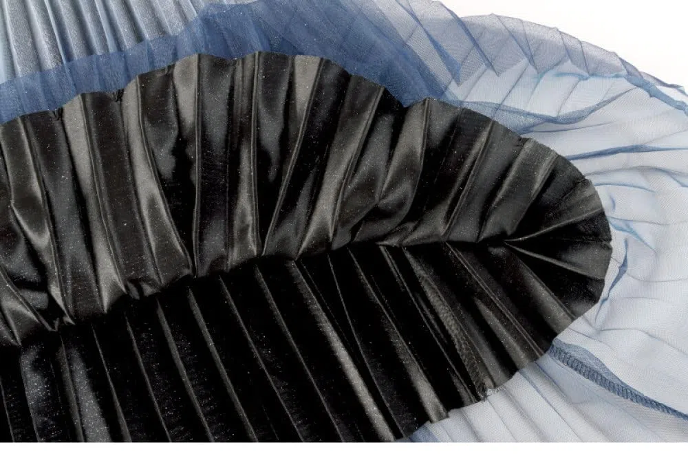 Faldas para Mujer Reino Unido,Faldas Plisadas para Mujer Cintura Elástica Longitud Midi Faldas De Invierno Negras Brillantes Falda Informal De Talle Alto De Una