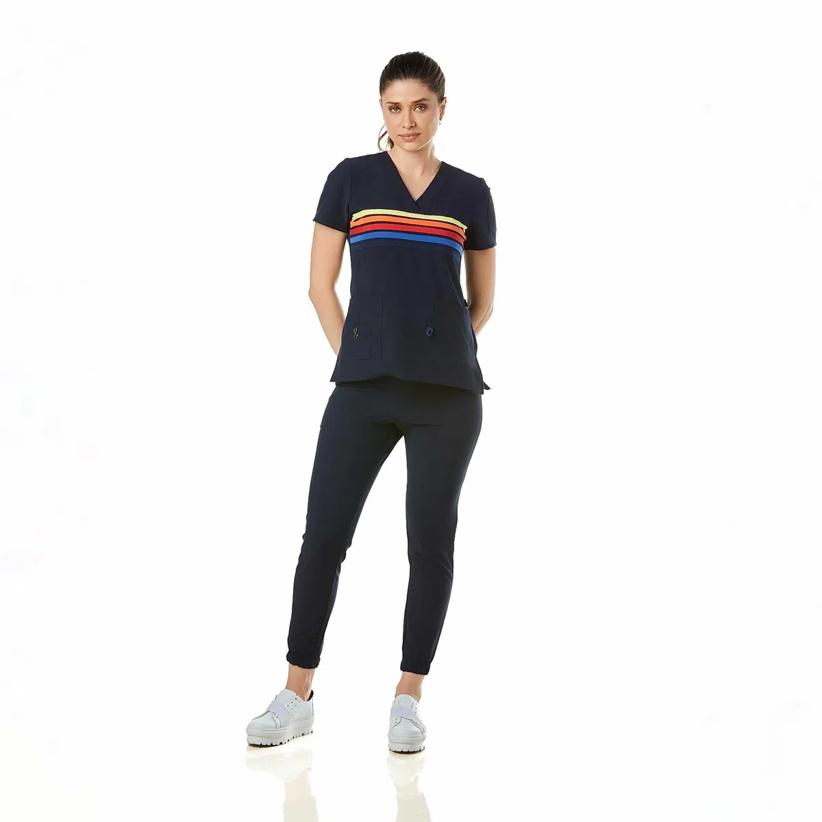 GALLANTDALE Conjunto de uniforme médico Uniforme Sanitario Pijama Quirurgica Amalfi