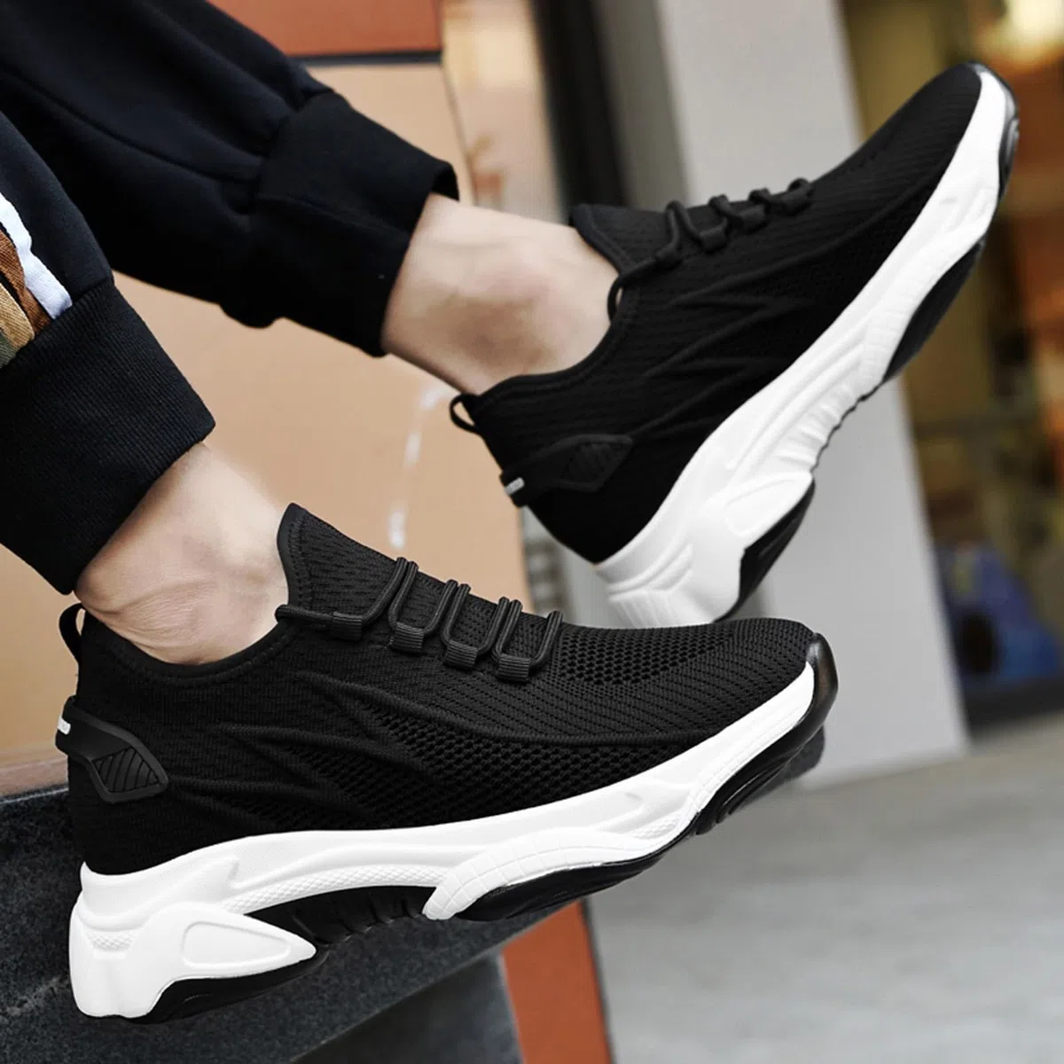 Zapatillas para Correr Hombre Running Deportivas ultracómodos Playa Zapatos Casuales Atlético Trabajo Wearbreeze Todas Las Estaciones