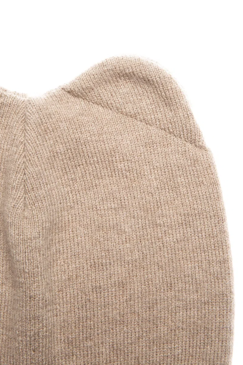 Gorro infantil de punto de una sola capa de lana de merino y cachemira para niños pequeños, gorro supersuave y cálido para niños y niñas de 3 a 8 años, gorro de invierno para niños en color