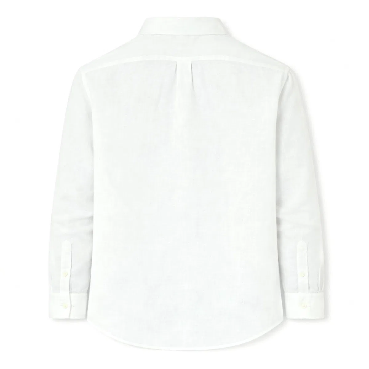 Camisa 100% Lino para Hombre de Manga Larga | Corte Regular Fit Jaspeado | Camisa Casual Transpirable para Verano, Playa y Eventos