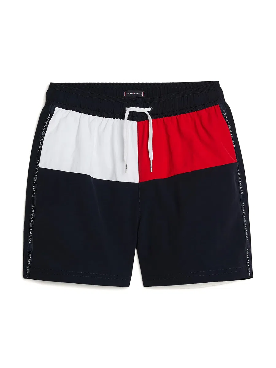 Tommy Hilfiger Bañador para Niños Medium Drawstring Pernera Media