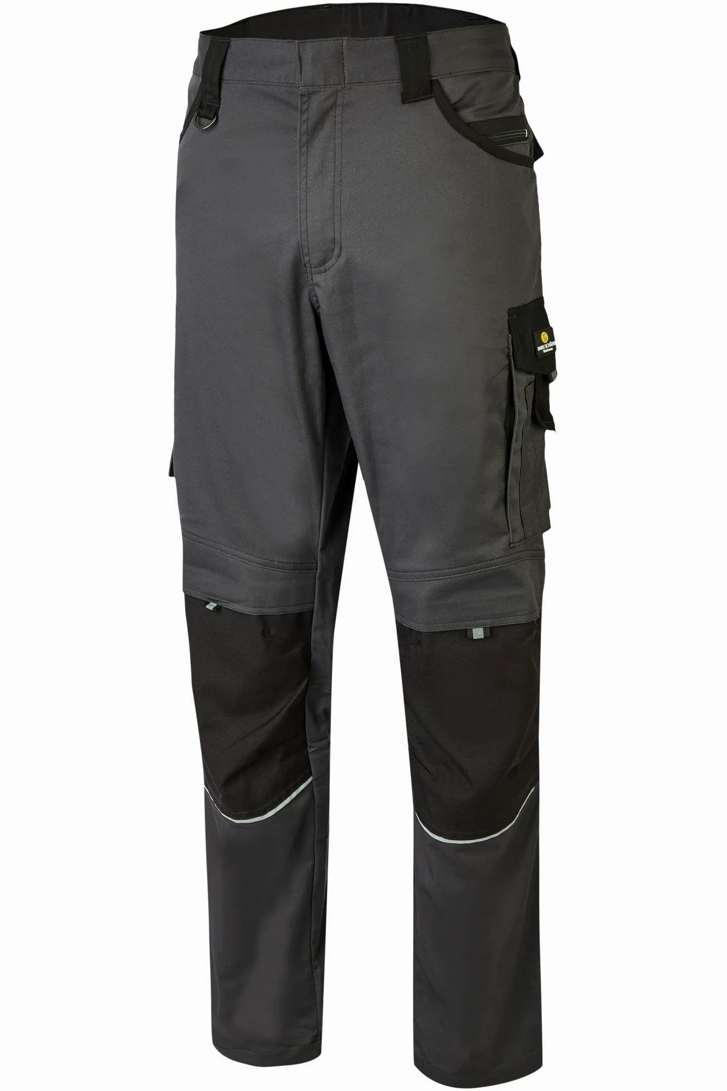 HSW Professional – Pantalones Largos de Trabajo para Hombre – Pantalones de diseño y Ligeros con Bolsillos en la Rodilla – Duraderos