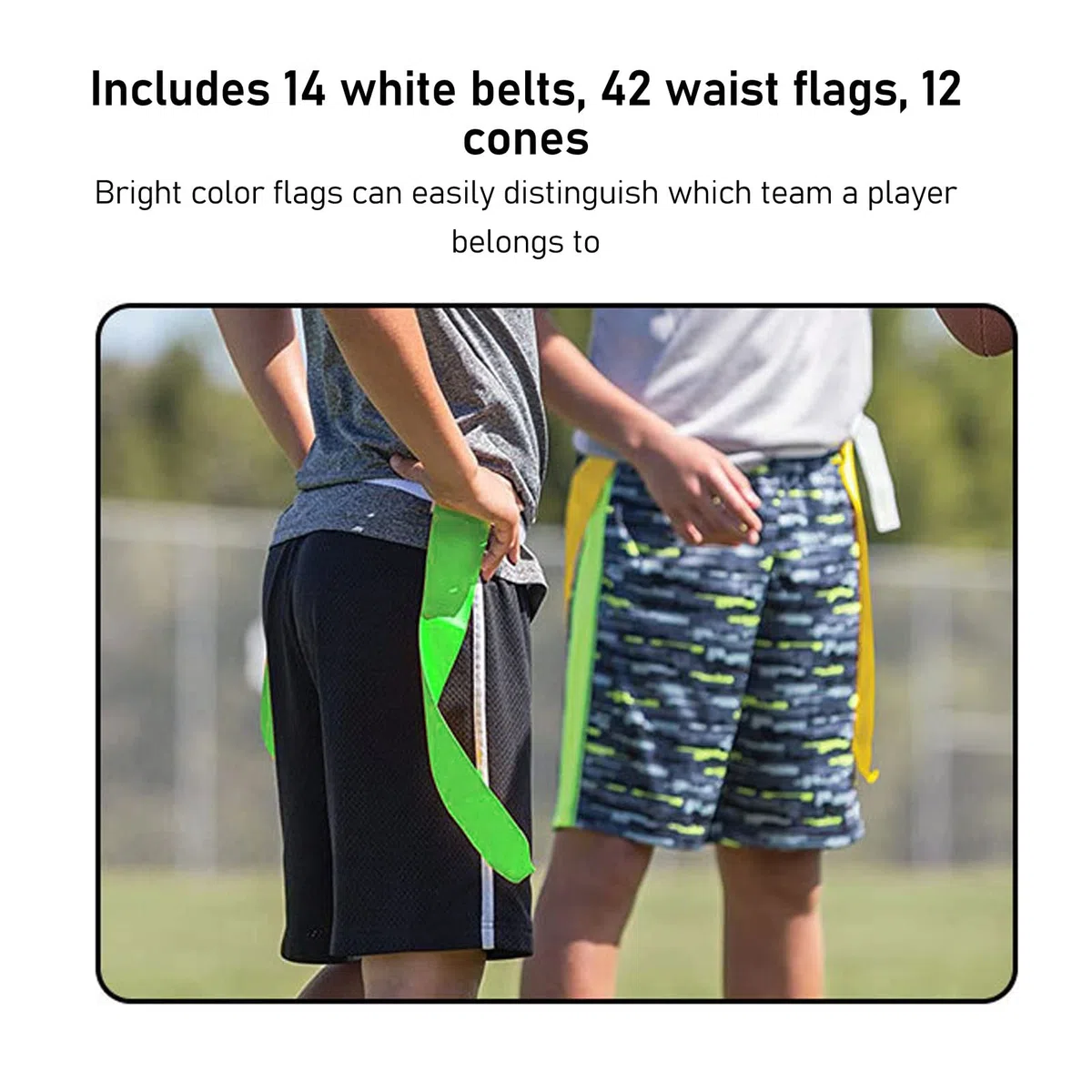 Fockety Juego de Fútbol de Bandera para Adultos, Divertido Juego Seguro para Adolescentes, Juego de Fútbol de Bandera Duradero para Entrenamiento en Interiores