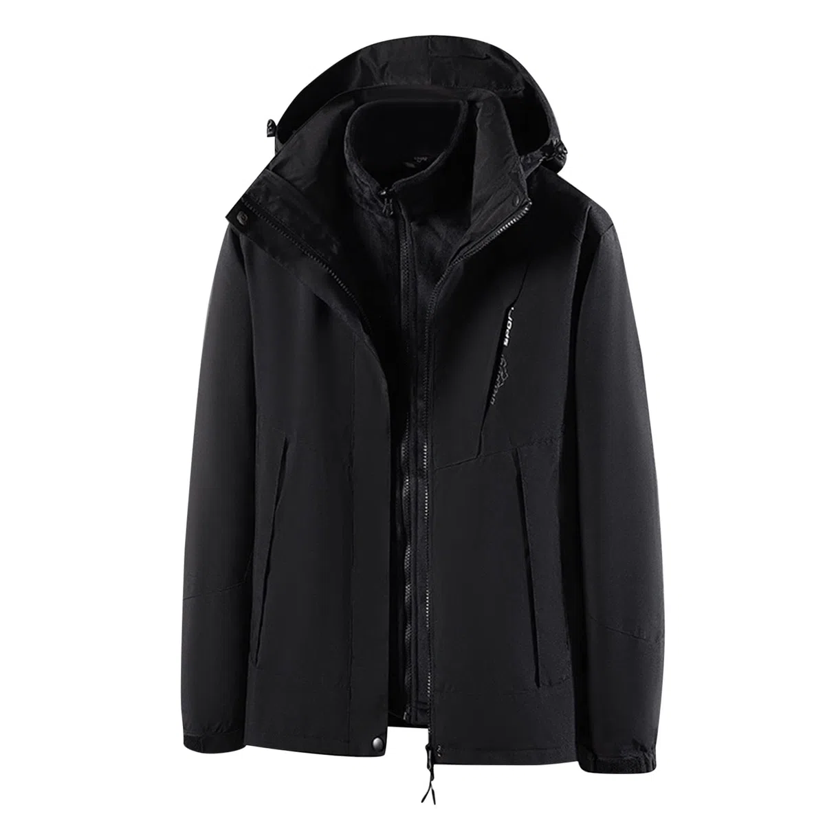 Chubasquero impermeable para adultos, talla grande, ligero, corto, para mujer, talla 16, chaqueta de lluvia ligera con capucha, gabardina impermeable para senderismo