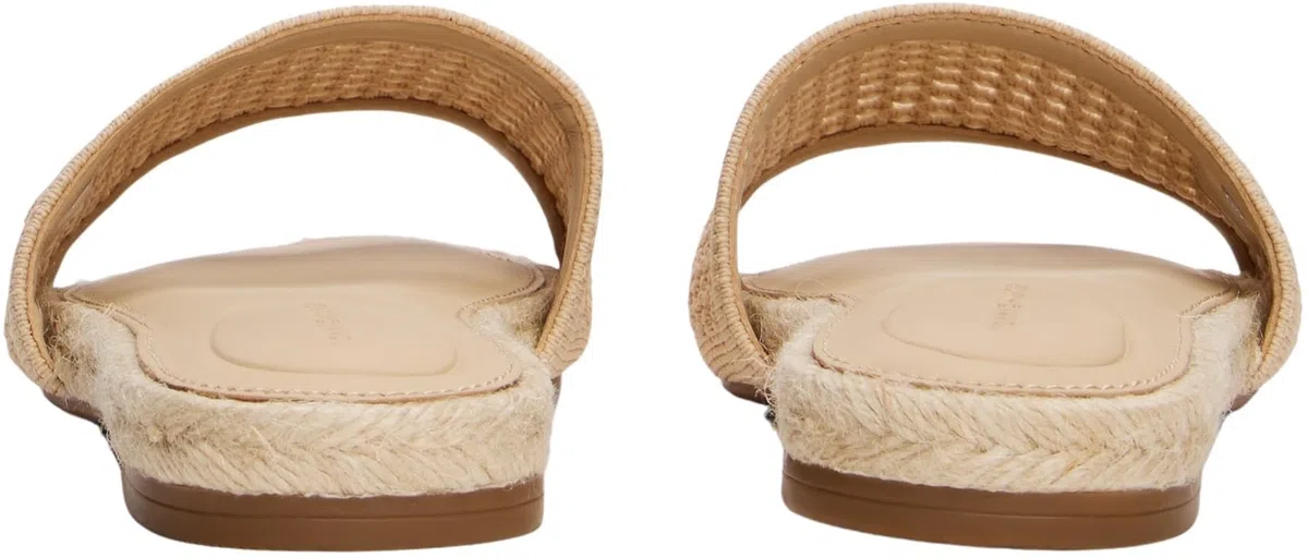 Tommy Hilfiger Sandalias Mujer Knit Mesh Alpargata con Malla
