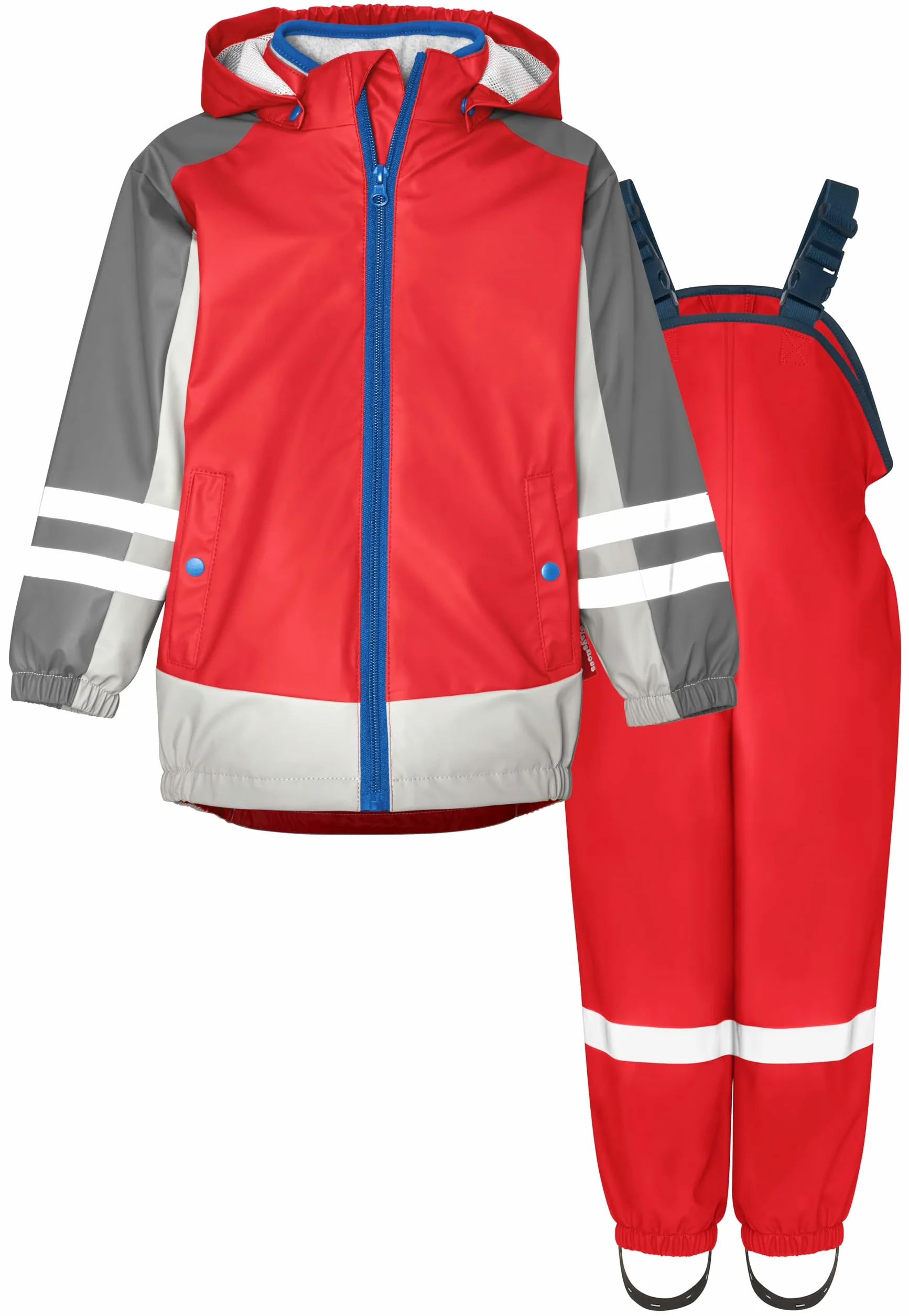 Playshoes Regenanzug Traje de lluvia Unisex niños (Pack de 2)