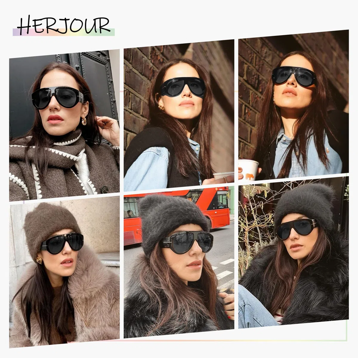 AR82227 - Gafas de sol de aviador retro de gran tamaño para mujer y hombre, estilo clásico de los años 70