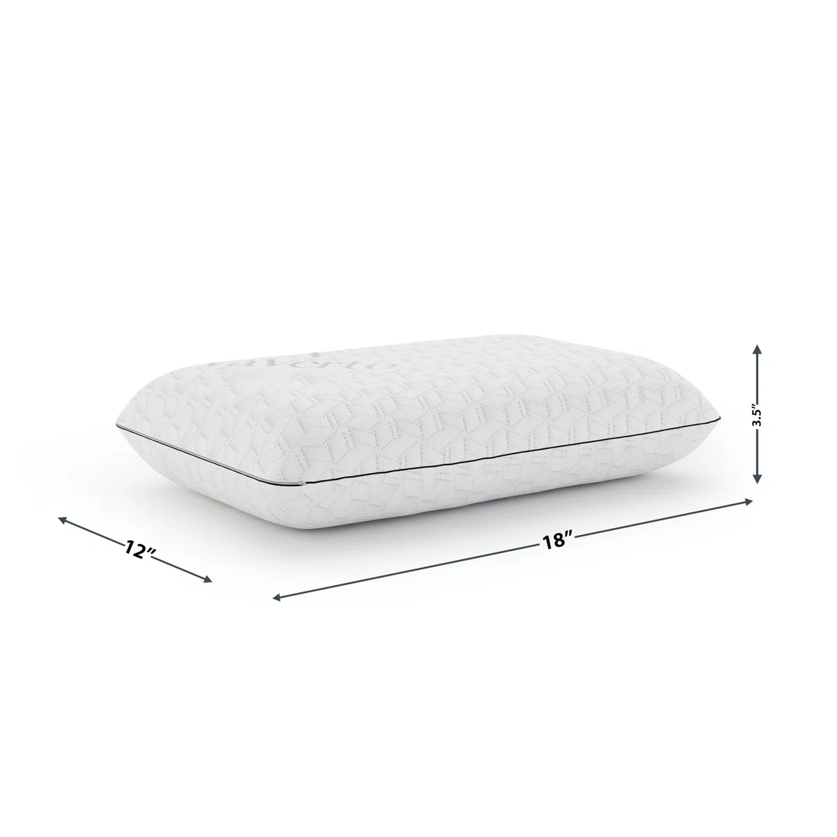 Vaverto Almohada negra de viaje y camping – espuma viscoelástica comprimible de firmeza media, cubierta de bambú transpirable, lavable a máquina, ideal para mochileros, avión, viajes en coche
