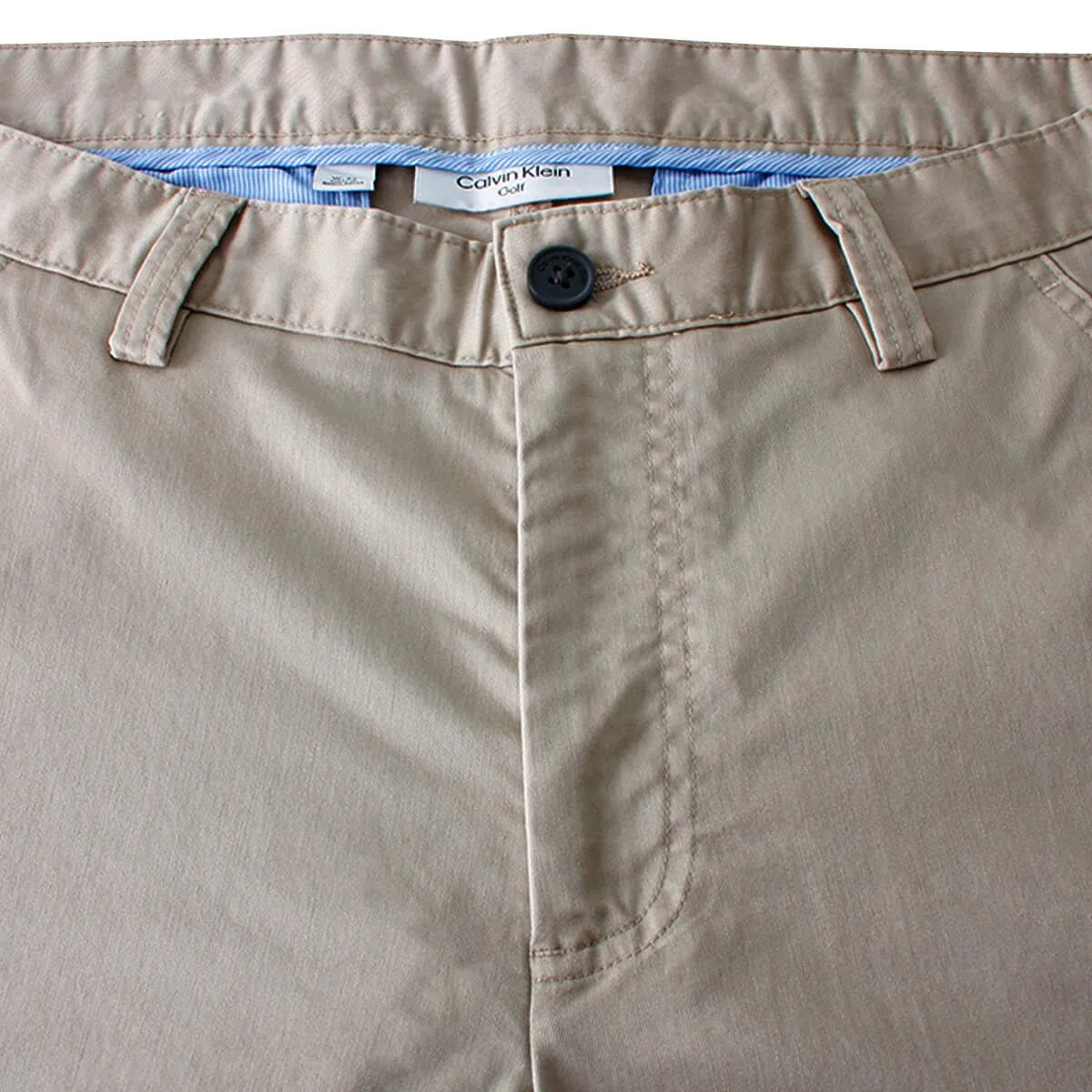 Calvin Klein 2025 Campus Chino Pantalones Cortos Golf elásticos Ligeros Hombre