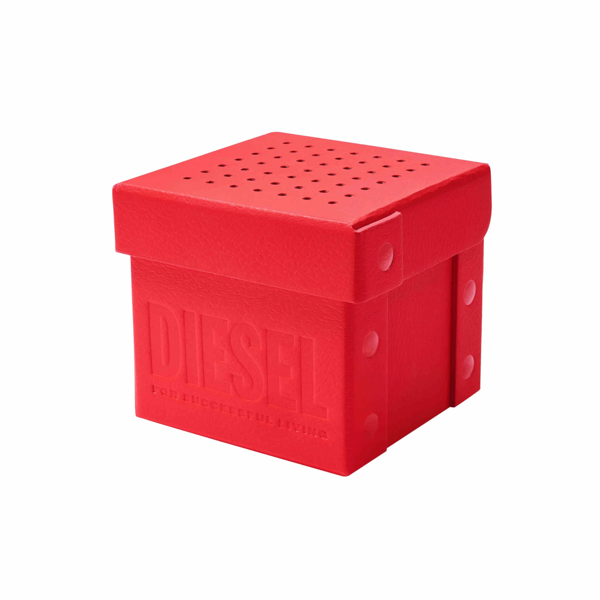 Diesel Reloj para hombre Mega Chief, movimiento cronógrafo de cuarzo, caja de acero inoxidable plateado de 59 mm con correa de acero inoxidable, DZ4308