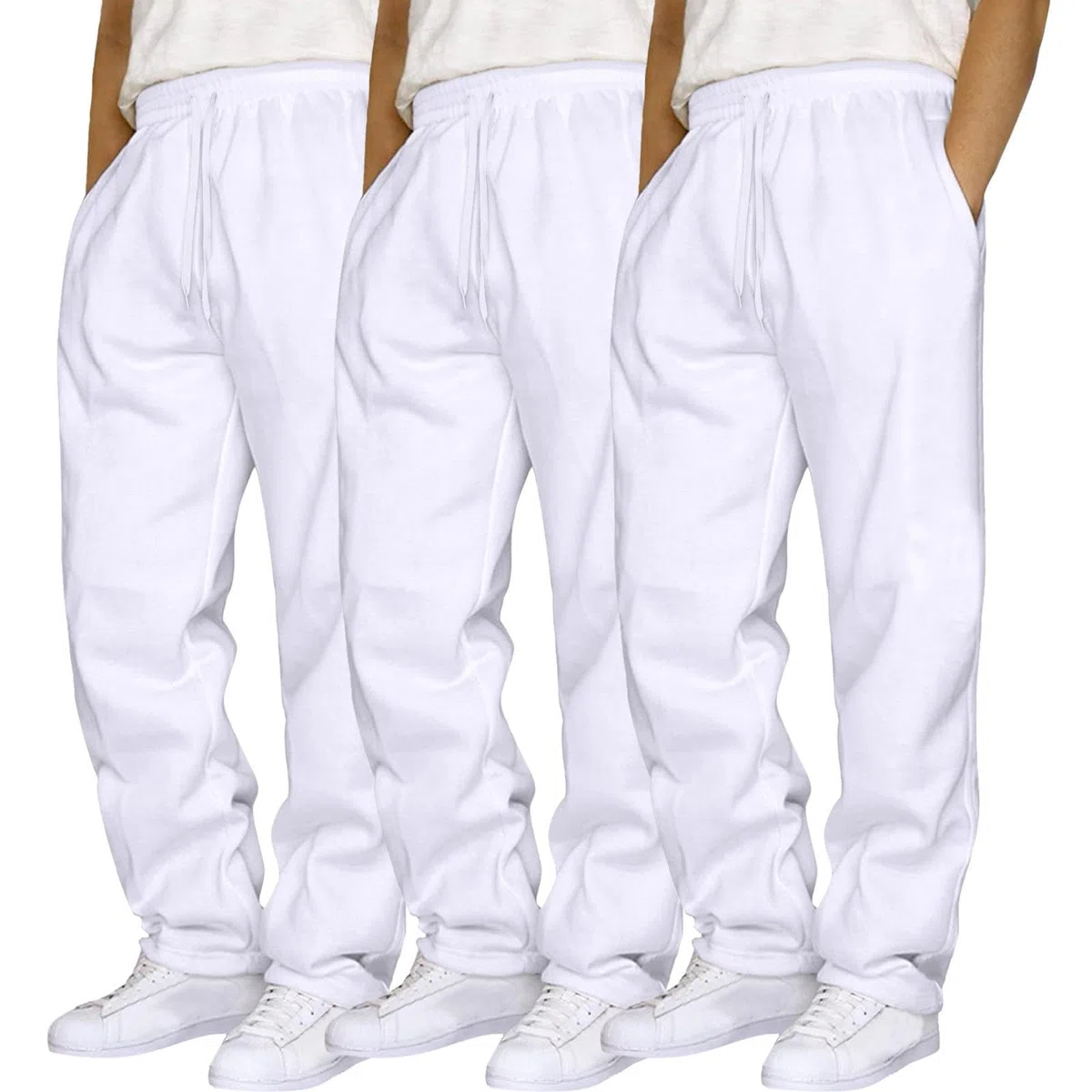 Pantalón Chandal Hombre Verano Bolsillos Cintura Elástica con Cordón Y Bajo Pantalones Largos De Verano Hombre Pantalones De Chándal Trabajo para Recuperado Jogger con Puños