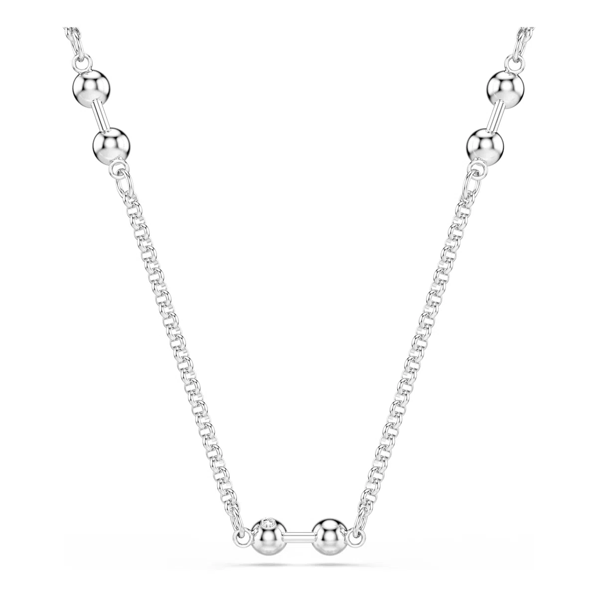 Swarovski Remix Collezione Collana, Taglio rotondo, Bianco