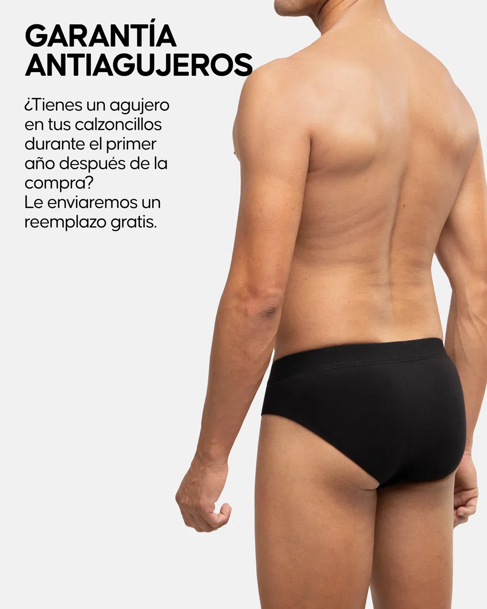 DANISH ENDURANCE Calzoncillos Hombre Slip, Slips Hombre Algodon, Calzoncillos Transpirables, Ropa Interior Hombre, Pack de 3 o 6