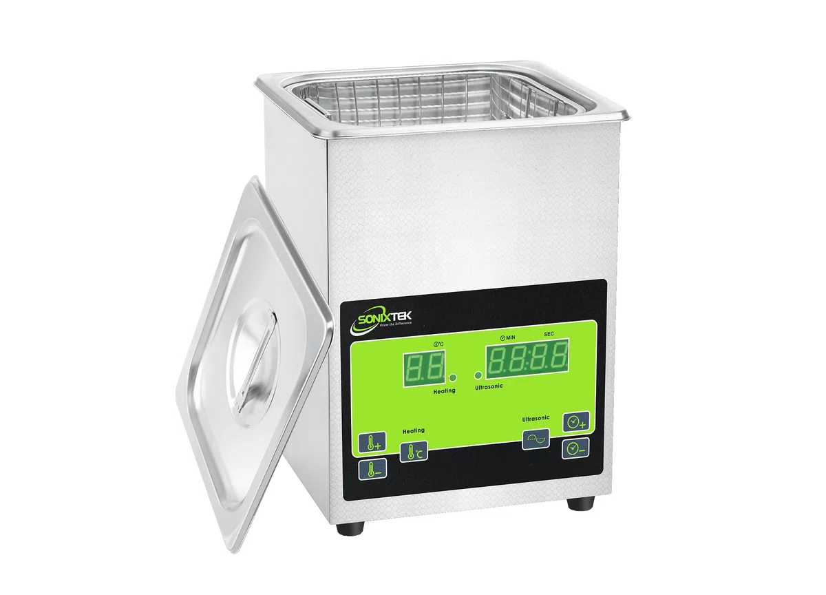 Limpiador Ultrasónico Digital 2L limpieza Ultrasónica 60W Dispositivo de Limpieza por Ultrasonidos joyas gafas relojes dentaduras postizas y herramientas con 100 W de potencia calorífica
