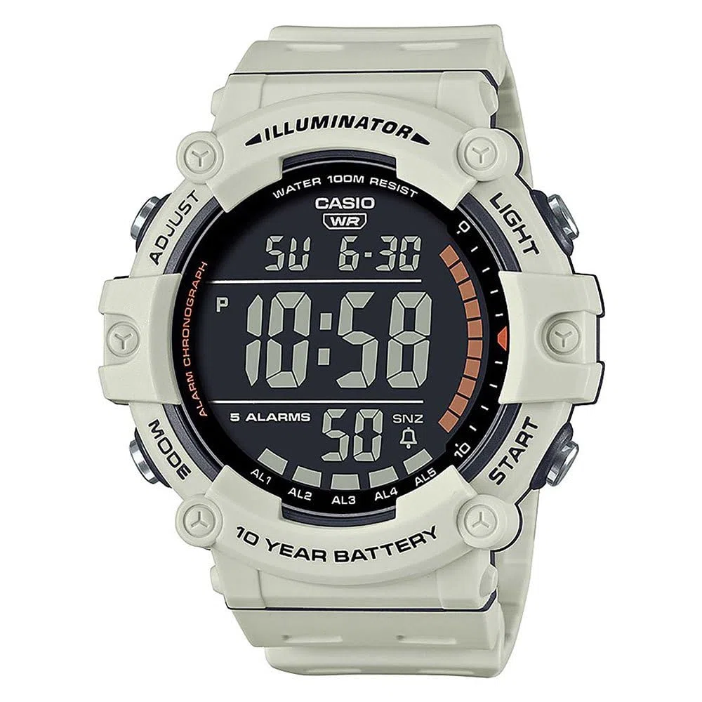 Casio Reloj Deportivo AE-1500WH-8B2, Negro, Deportes