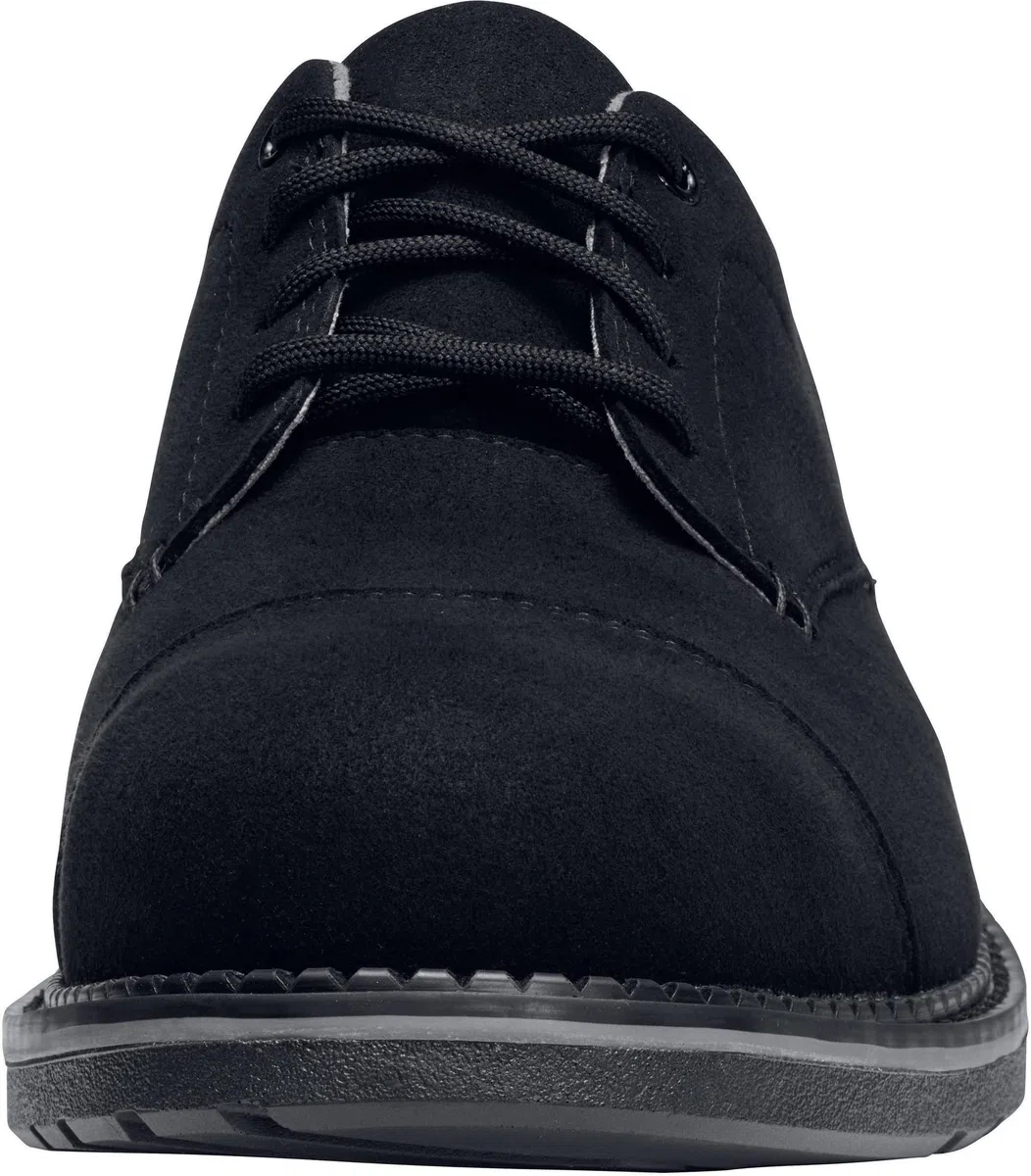 Uvex 1 Zapatos de seguridad con puntera de acero, zapatos de trabajo resistentes y transpirables S3 SRC, unisex, color negro, talla 51