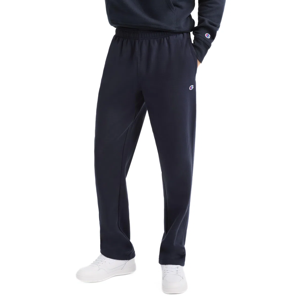 Champion Sweatpants, Powerblend, Fleece Open-Bottom Sweatpants For Men (Reg. Or Big & Tall) - Pantalones Hombre