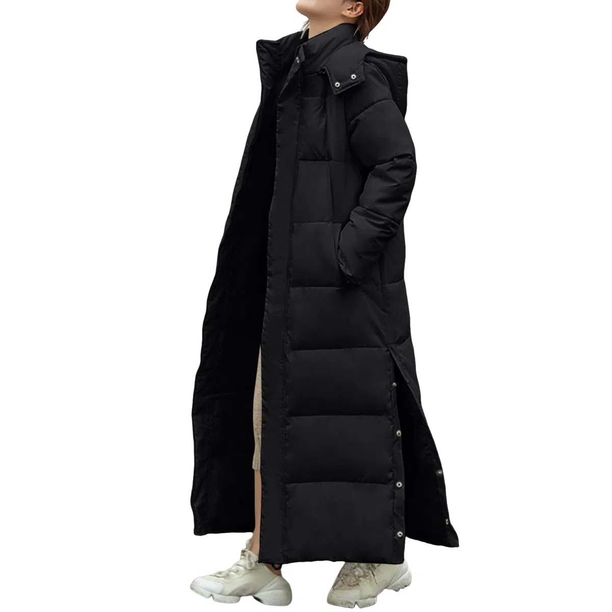 Abrigos De Invierno Para Mujer Chaqueta Mujer Invierno Abrigo Paño Abrigo Elegante Largo Chaquetas Para Chubasquero Impermeable Negro Chaqueta Acolchada Abrigos Largos Parka Ropa De Anoraks Casaca