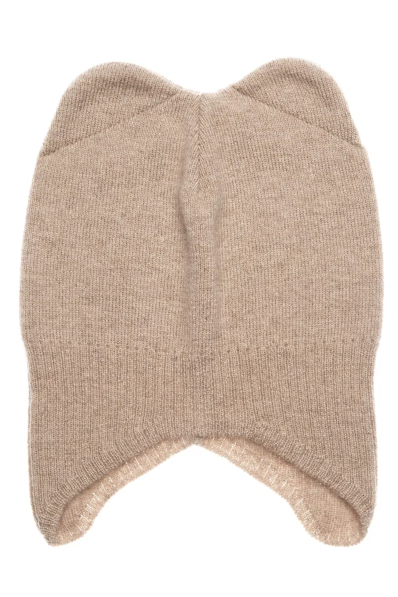Gorro infantil de punto de una sola capa de lana de merino y cachemira para niños pequeños, gorro supersuave y cálido para niños y niñas de 3 a 8 años, gorro de invierno para niños en color