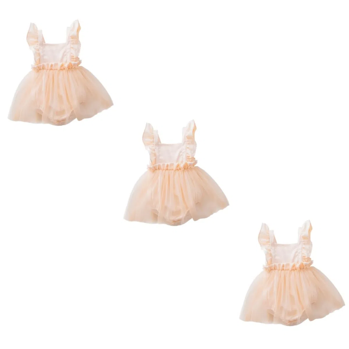 Vuelo Manga Mameluco Vestido Bebé Niña Vestido De Verano os De Niña Bebé o De Tutú o De Malla Ropa De os De s os De Tutú Para