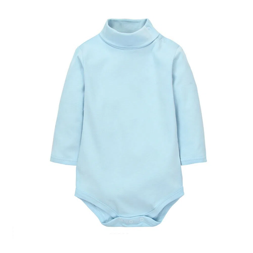 CuteOn Paquetes 3/5/7 Bebé Infantil Recién nacido Algodón Turtleneck Top Bodies Regalo Set - Color Aleatorio