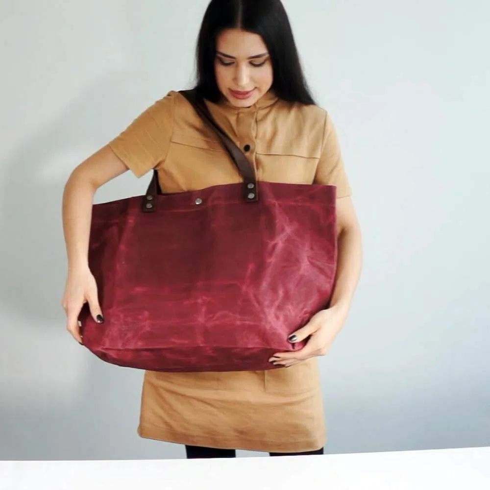 WUDON - Bolso bandolera extra grande para mujer