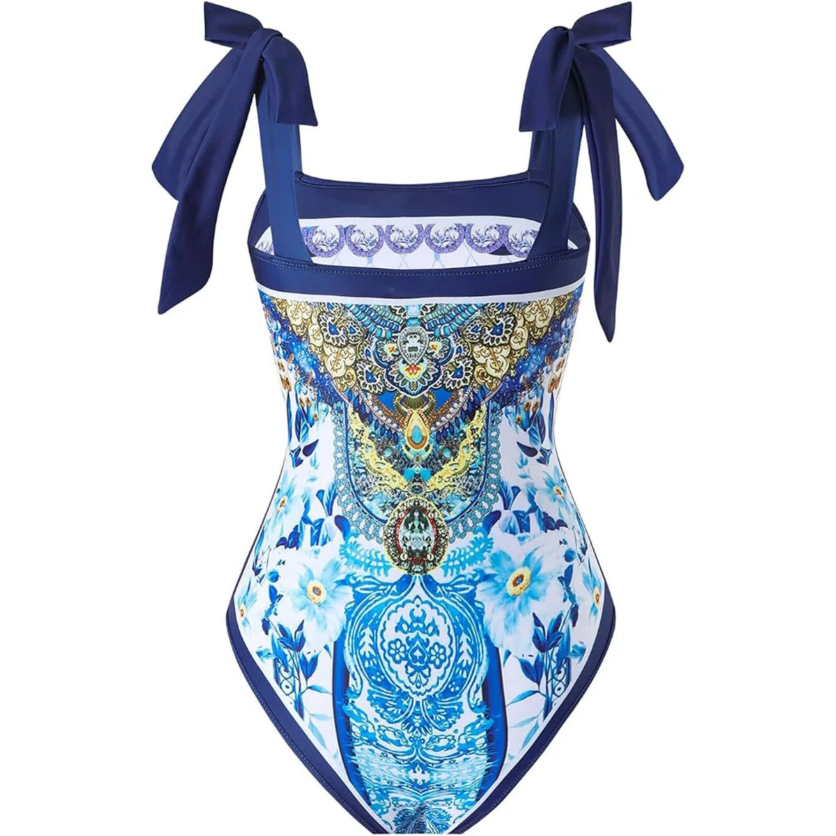 Traje baño Entero Elegante Cobertura Moderada SPA Playa vacacional Mujer