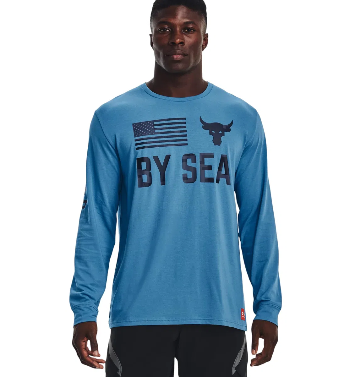 Under Armour X Project Rock Manga Larga Top