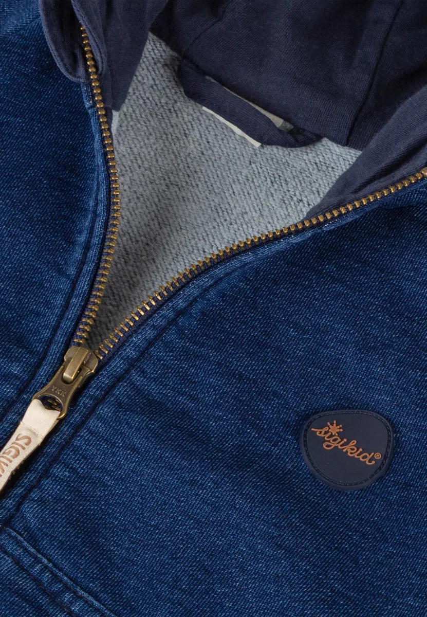 Sigikid Sudadera infantil de algodón orgánico para niñas y niños