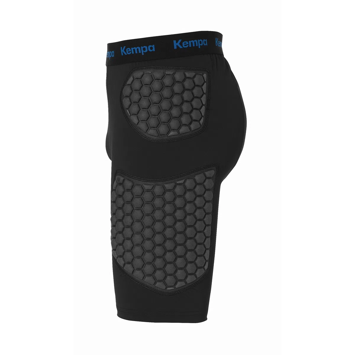 Kempa Protection Shorts, calzoncillos acolchados para hombre, calzoncillos cortos protectores, calzoncillos para balonmano, voleibol & co, negro.