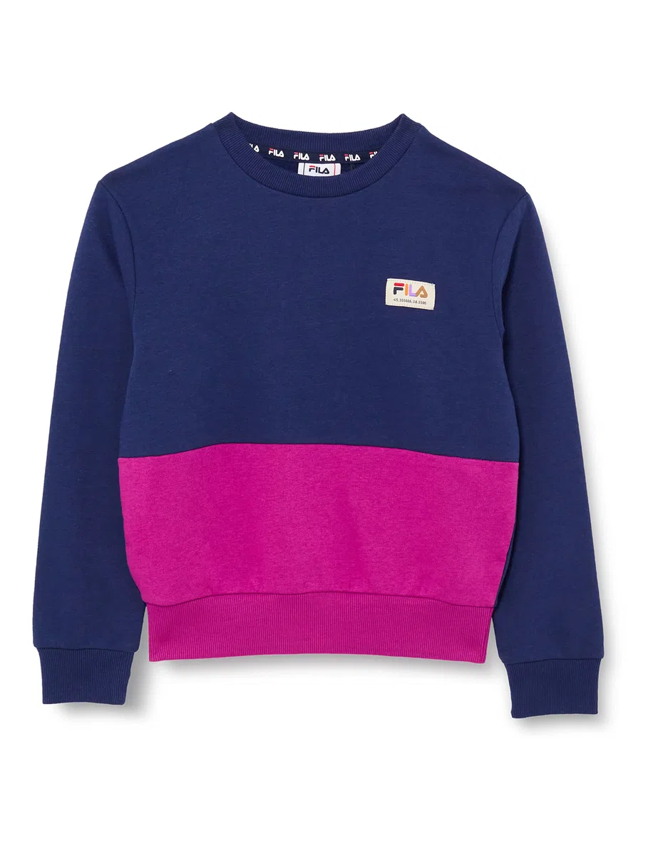 FILA Brügge Crew Cropped (Blocked) Sudadera Niñas