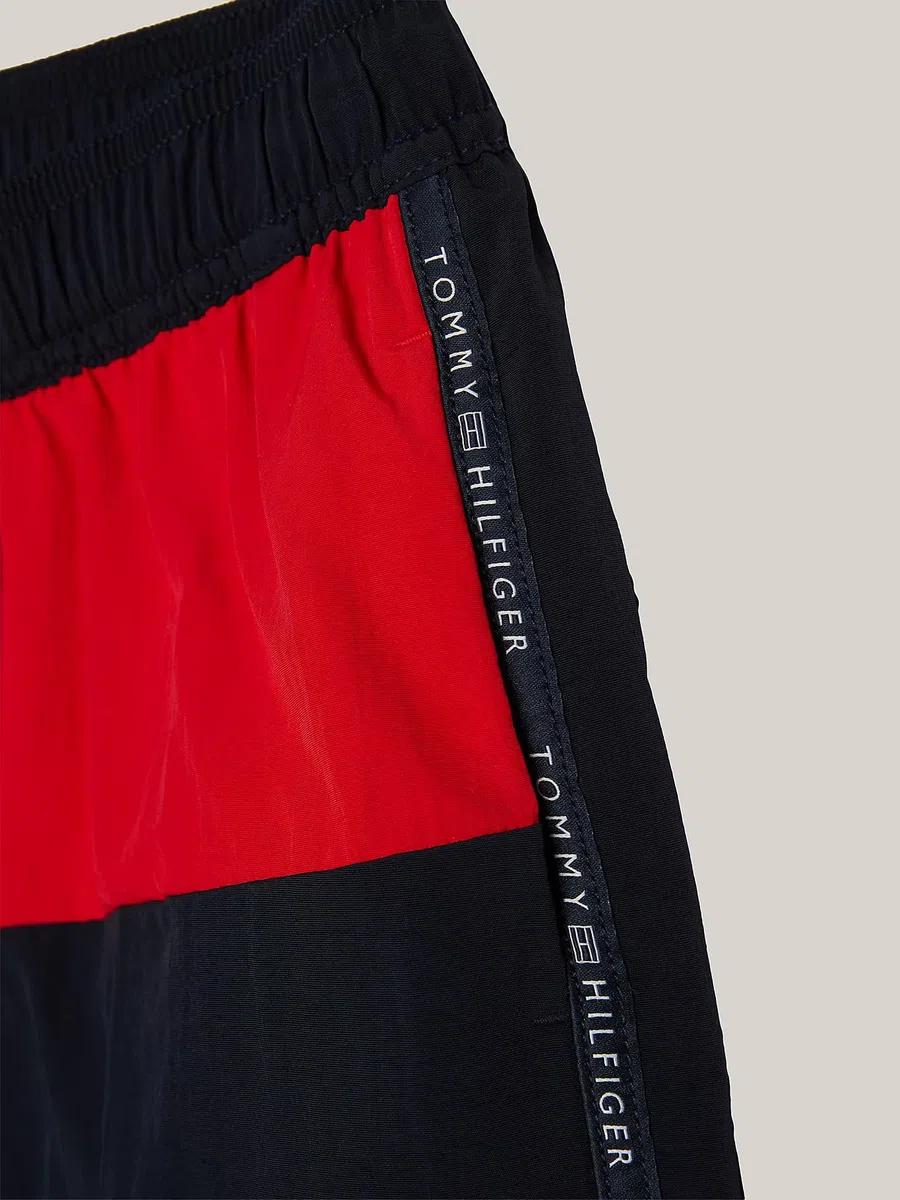 Tommy Hilfiger Bañador para Niños Medium Drawstring Pernera Media