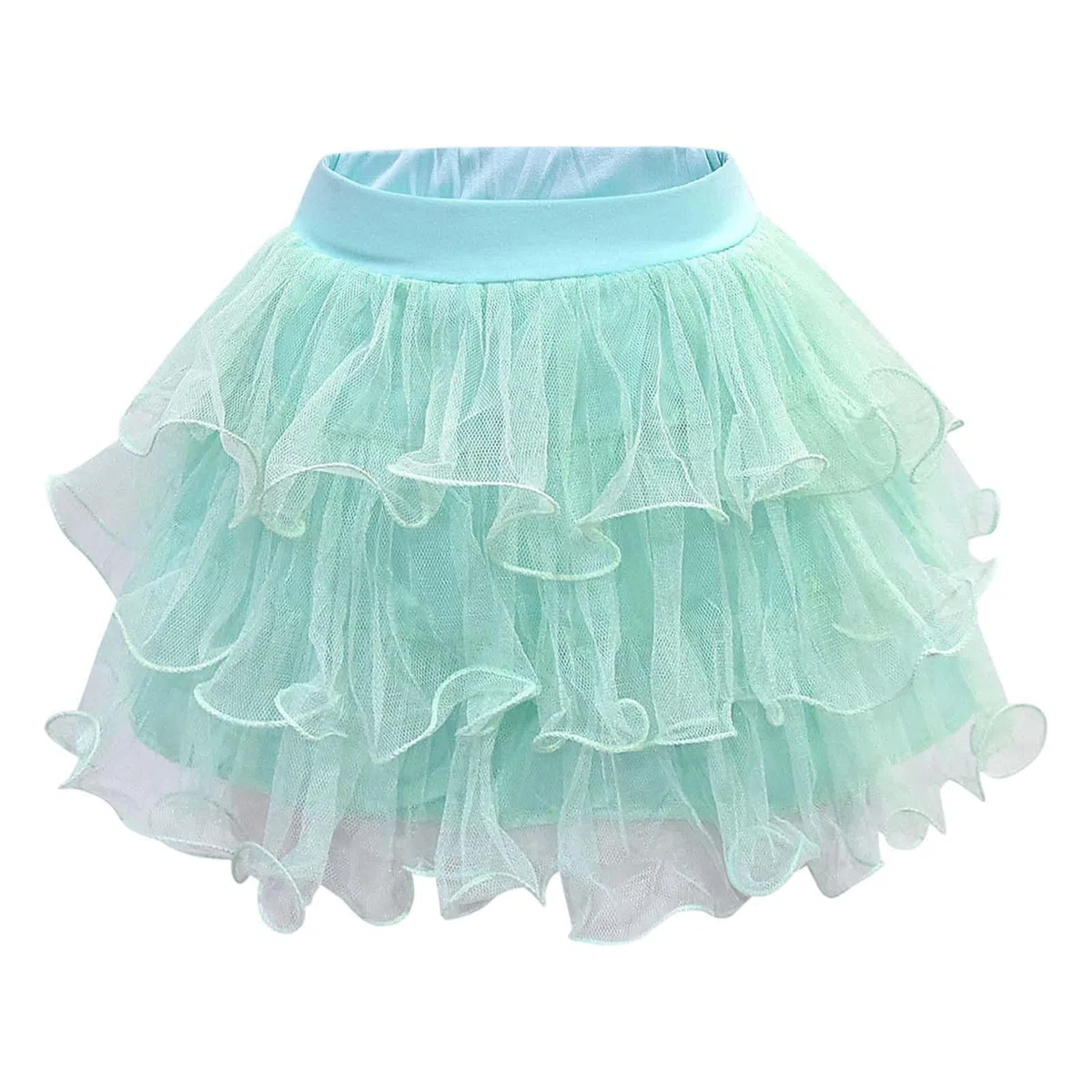 Falda de tutú para niña, falda de ballet, para niños, falda giratoria con cintura de satén, disfraz de juego
