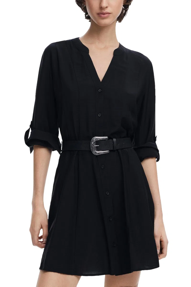 Desigual Vest_Paris Casual Dress Mujer (Pack de 1)