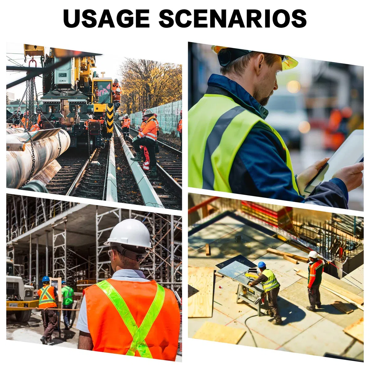 Chaqueta impermeable de alta visibilidad para hombre, 10000 mm, impermeable, transpirable, con logotipo personalizado para construcción y emergencia