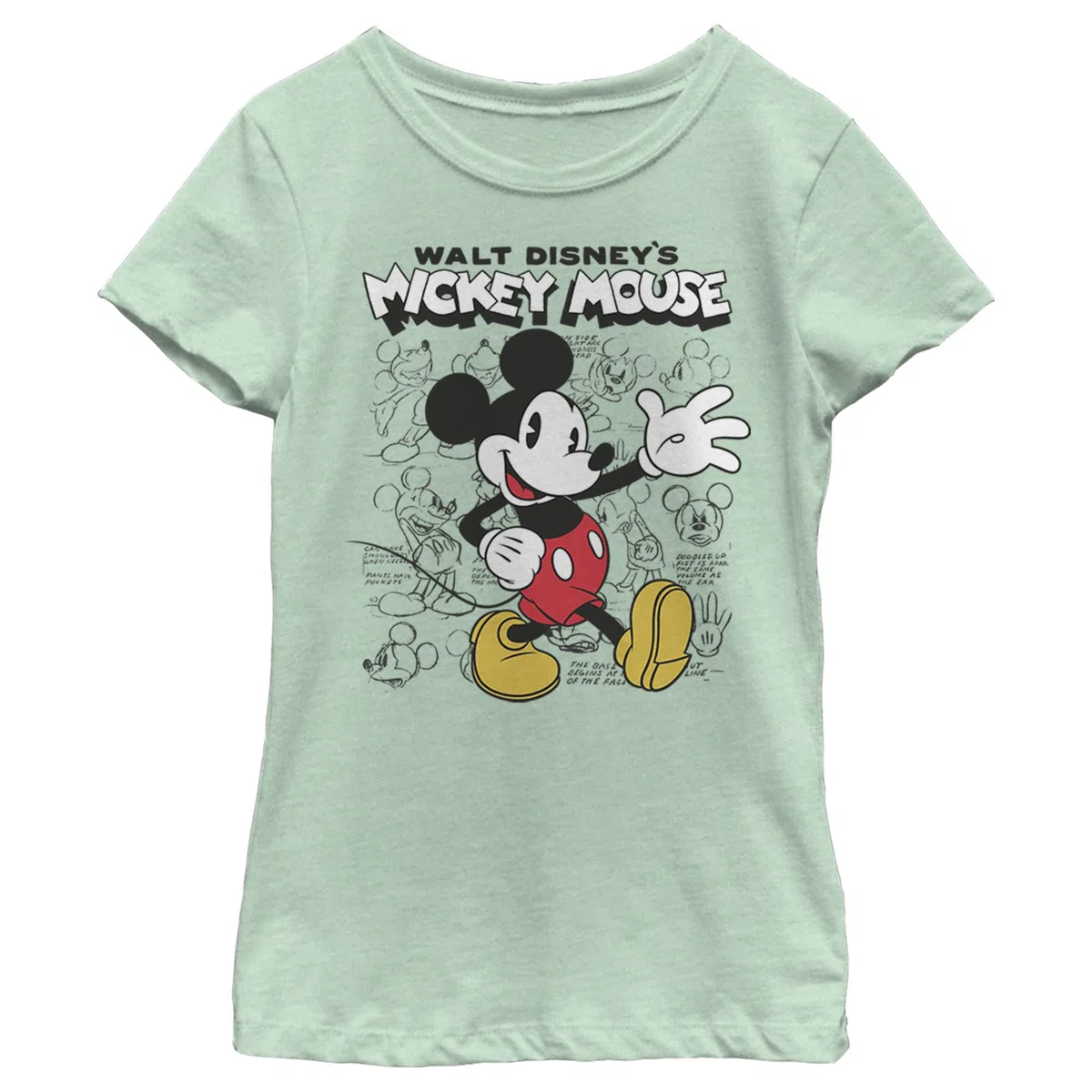 Disney Sketchbook Camiseta para Niñas