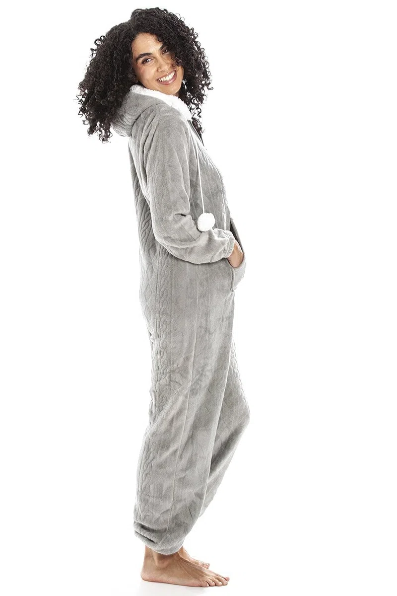 CAMILLE Supersoft Fleece Onesies para Mujer