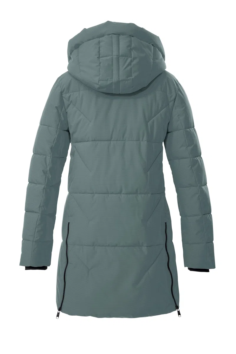 G.I.G.A. DX Mujer Parka de invierno funcional GW 30 WMN QLTD PRK | Repelente al agua 10.000 mm; transpirable 3.000 g/m²/24 h; cortavientos; bolsillos cremallera; protección frente al frío